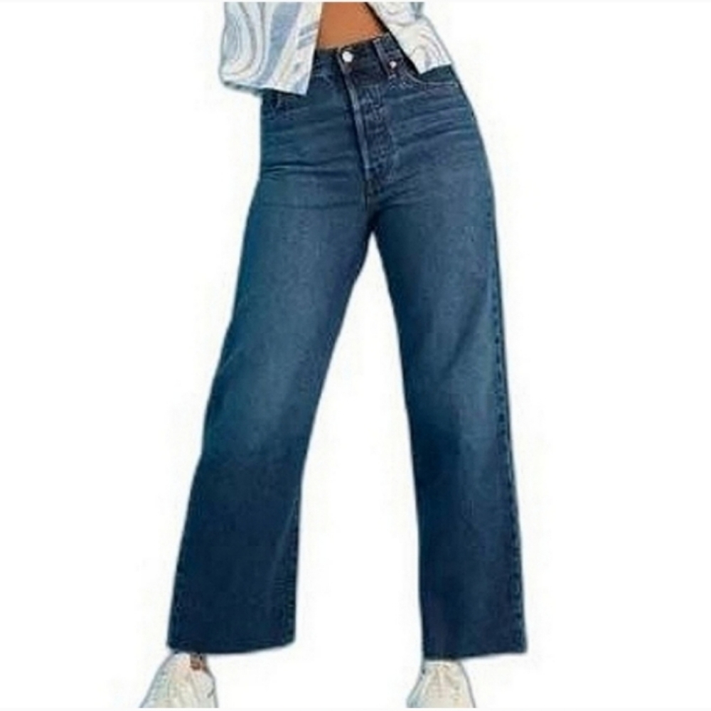 Levi's Ribcage Straight In Noe Down - Picture 15 of 16